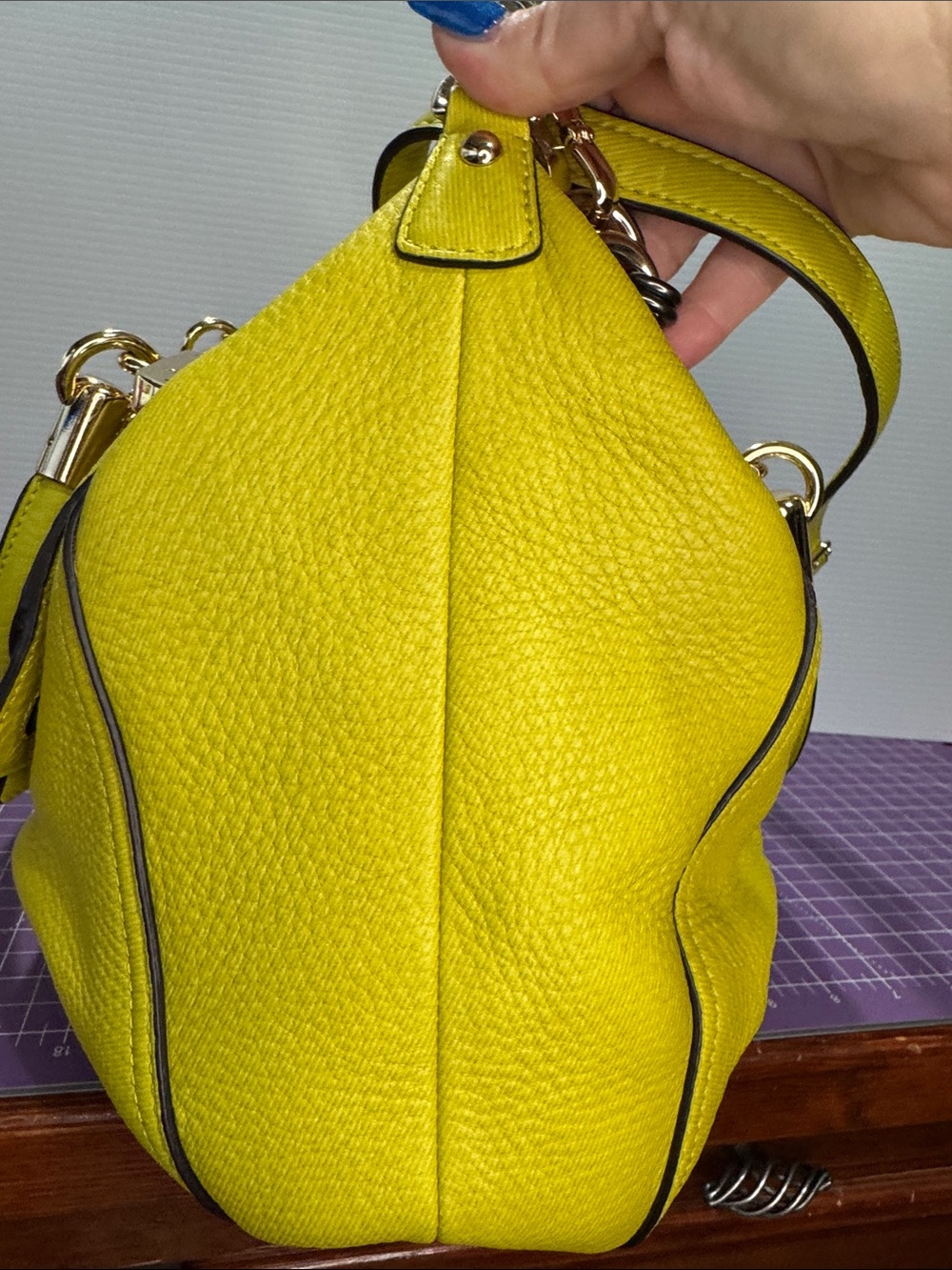 Coach Madison Pinnacle Lilly in kiwi green - Picture 8 of 16